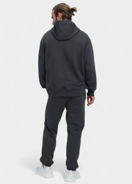 Мужской спортивный костюм OVERSIZE графит M MSS-DO07-М фото