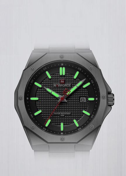 Чоловічий годинник NV Force Silver MAW-NF00S фото