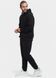 Чоловічий спортивний костюм OVERSIZE чорний L MSS-DO01-L фото 1