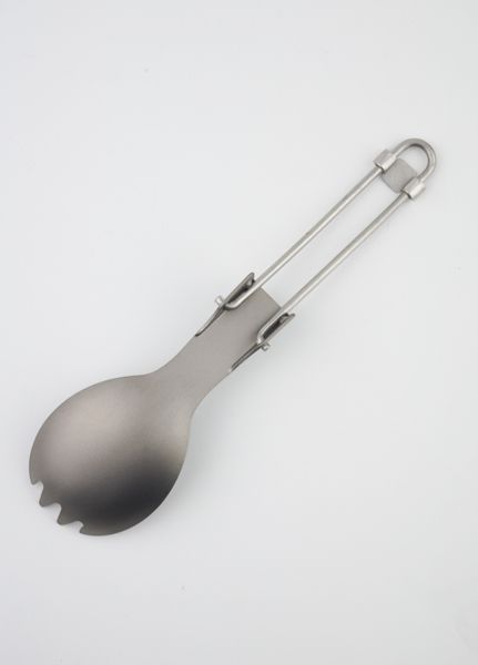 Титанова складна ложка-виделка Tiartisan (Titanium Spork) MAB-TTSv2 фото