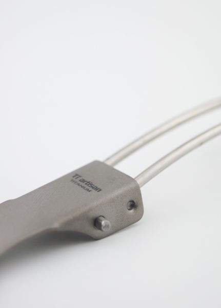 Титанова складна ложка-виделка Tiartisan (Titanium Spork) MAB-TTSv2 фото