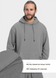 Чоловічий спортивний костюм OVERSIZE сірий M MSS-DO06-М фото 3