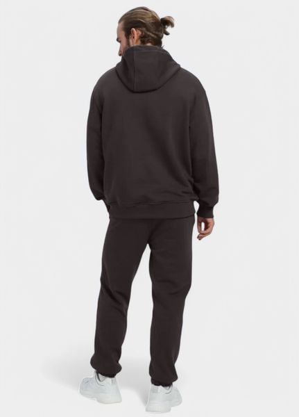 Мужской спортивный костюм OVERSIZE шоколад L MSS-DO02-L фото